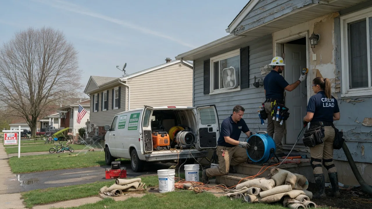 Flood Cleanup in South Whitley, IN near me